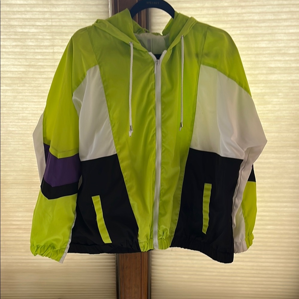 Colorblock Windbreaker Jacket